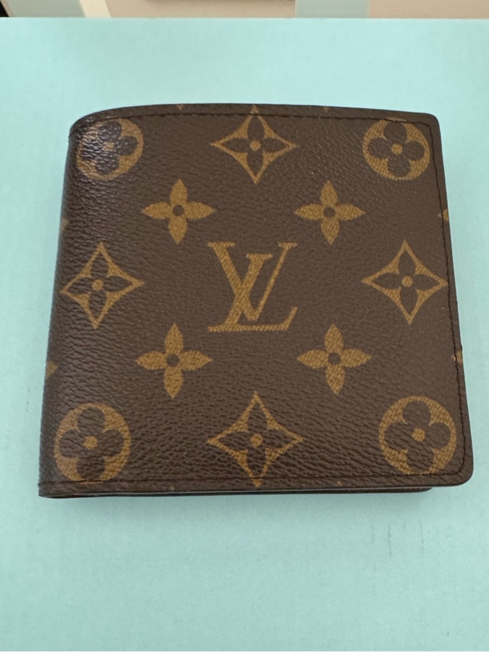 Louis Vuitton Brown Monogram Canvas Bifold Wallet